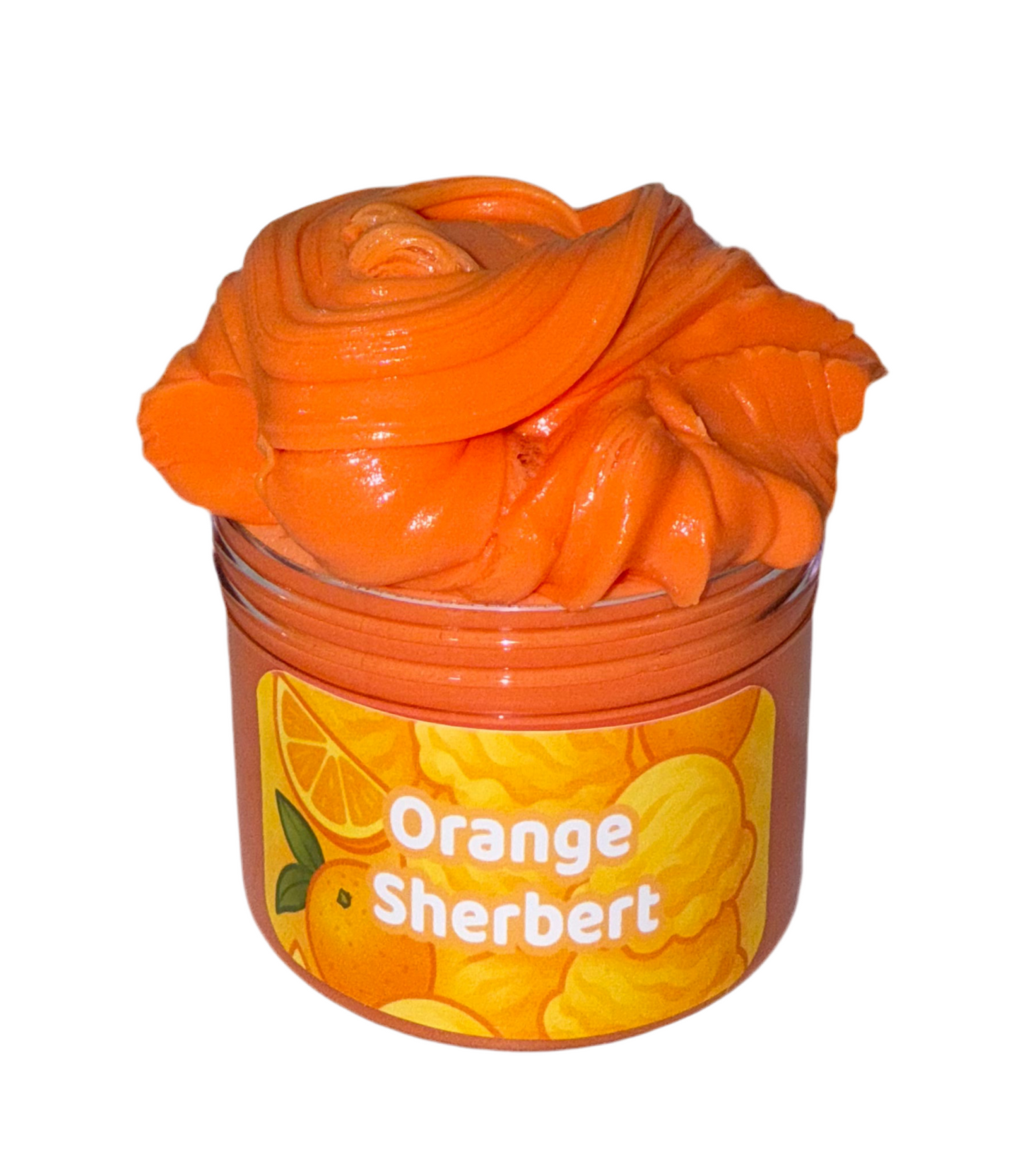 Orange Sherbet Butter Slime