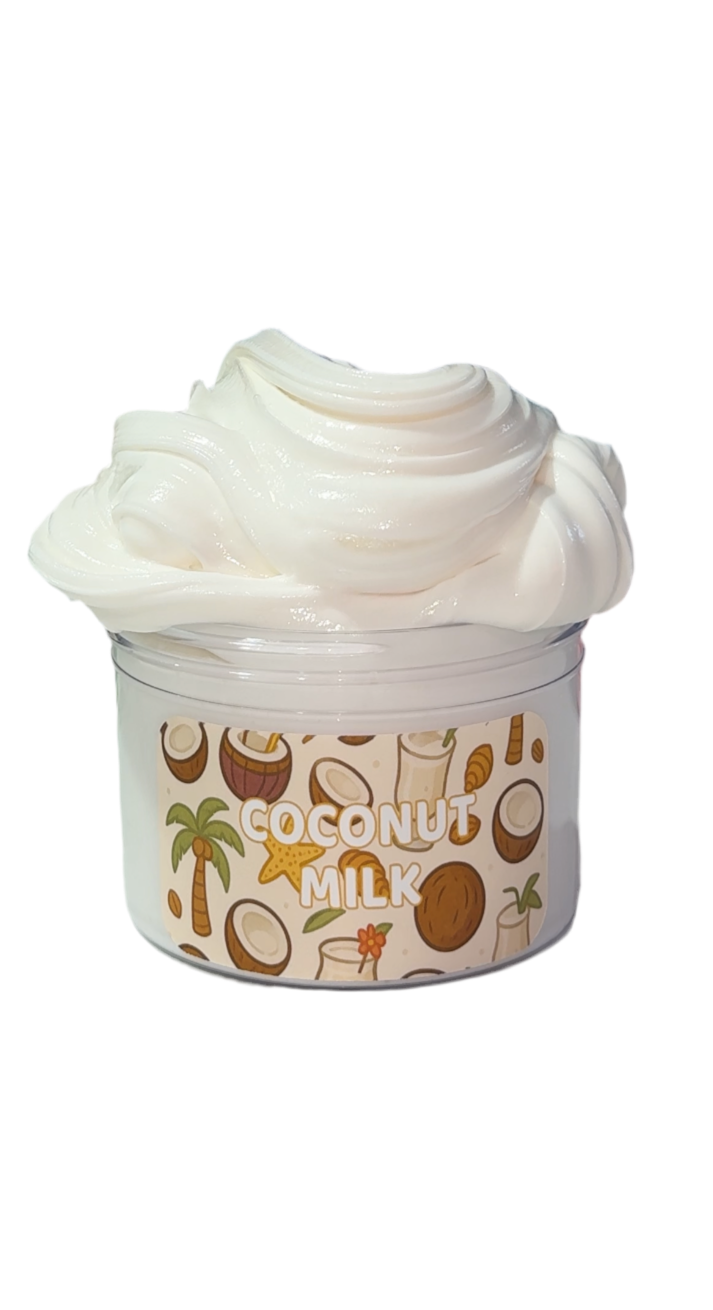 Coconut Milk Butter Slime