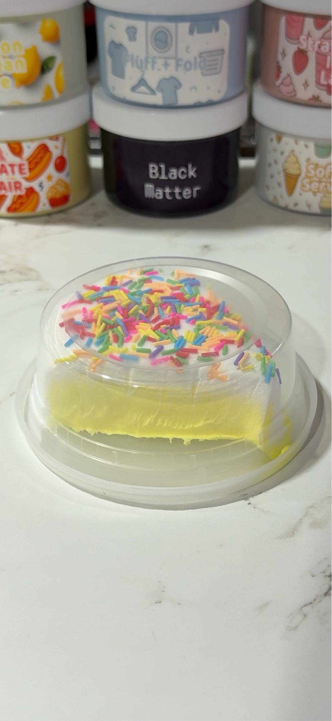 Soft Serve - DIY Butter Slime - Vanilla Ice Cream Scent