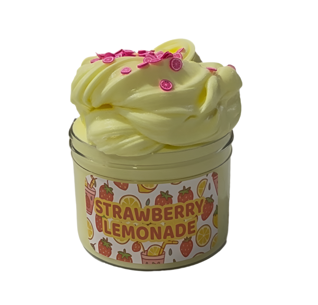 Strawberry Lemonade Butter Slime