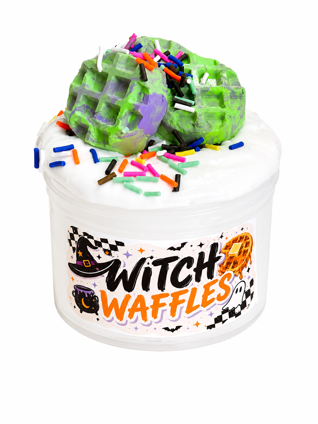 Witch Waffles Slime | Thick & Glossy DIY | 8 oz