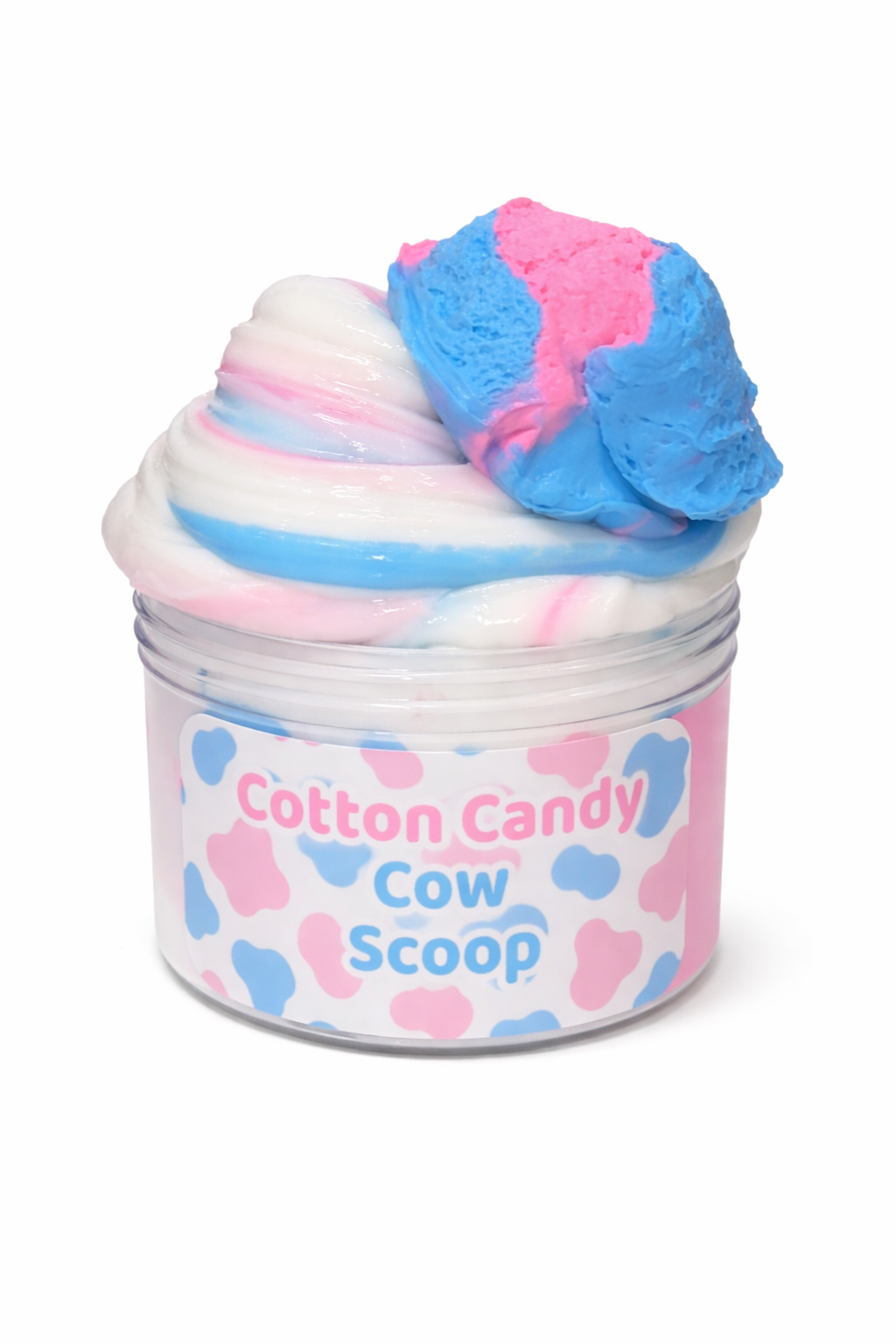 Cotton Candy Cow Scoop - Thick & Glossy + DIY