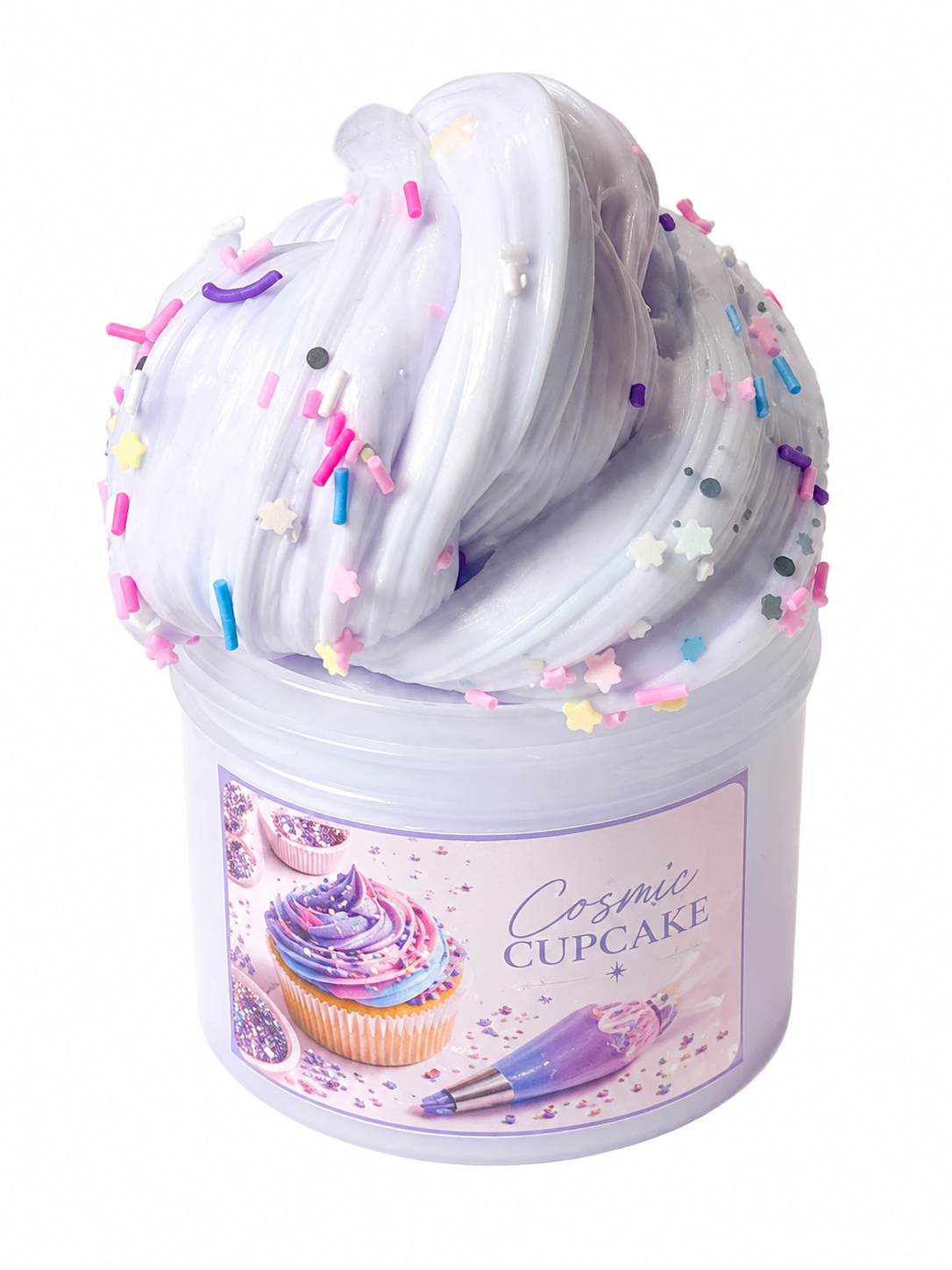 Cosmic Cupcake | Butter Slime | Birthday Cake
