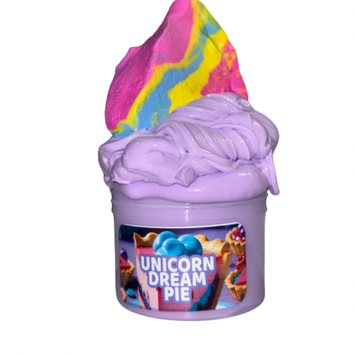 Unicorn Dream Pie DIY Butter Slime