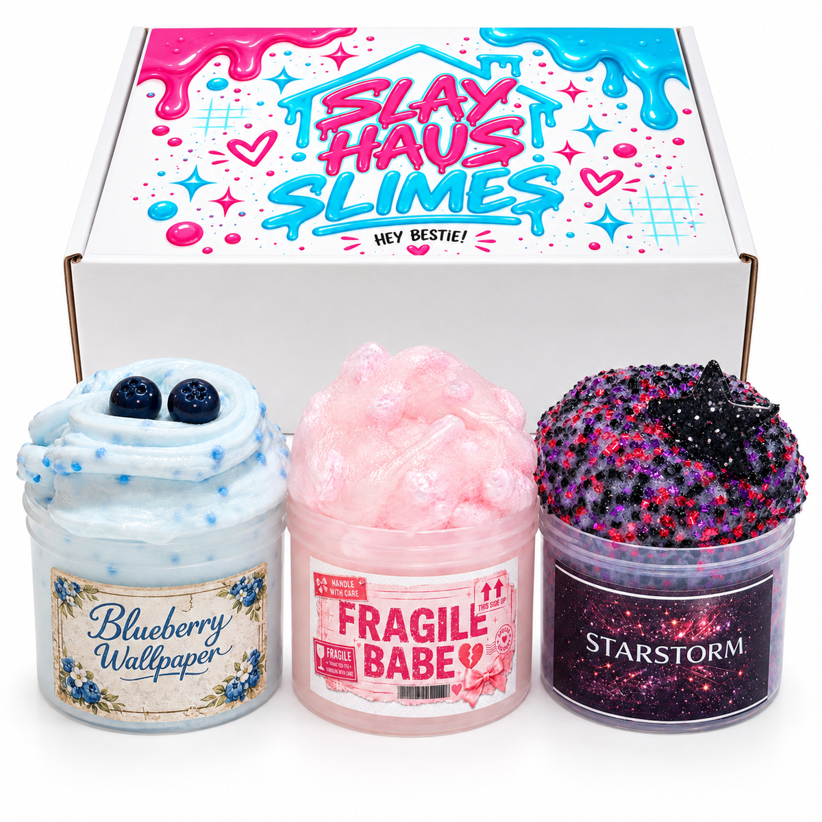 Mega Mystery Box — 3 Full-Size Slimes + Surprise Bonus