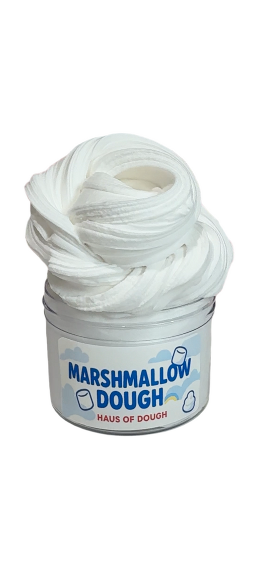 Marshmallow Dough Slime – Gooey Marshmallow Scented Clay Slime for Stress Relief & ASMR