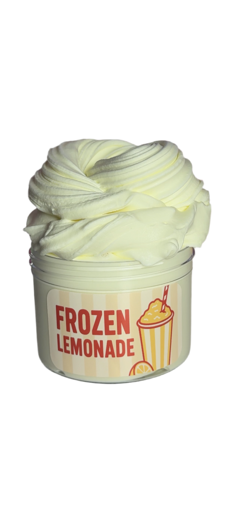 Frozen Lemonade Clay Heavy Butter Slime