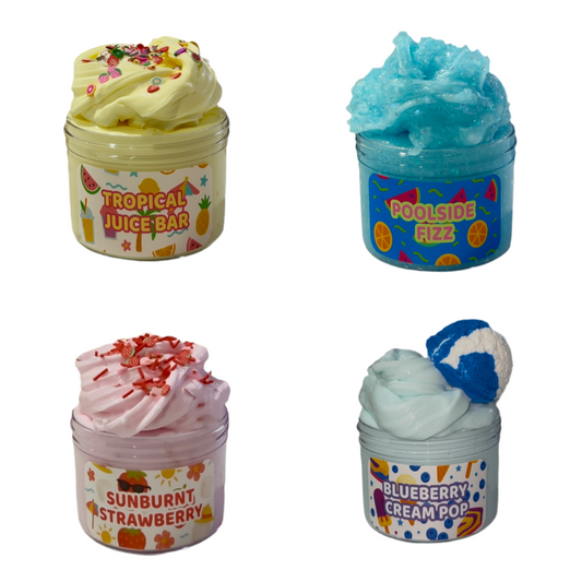 JKAY’s Summer Scoop Collection – 4 Full-Size Slimes