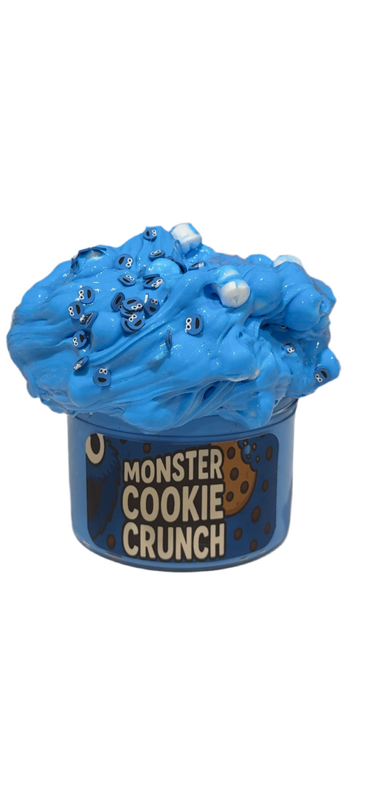 Monster Cookie Crunch Butter Slime – Cookie Scented Slime with Crunchy Add-ins