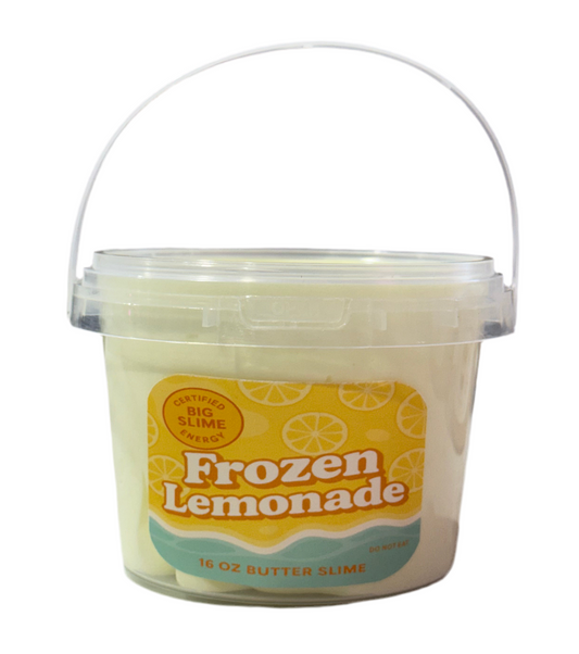 Big Slime Energy Frozen Lemonade (16oz Butter Slime – Certified Big Slime Energy)