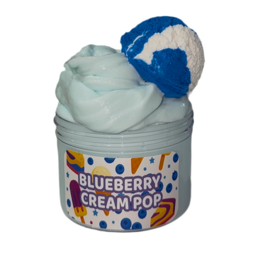 Blueberry Cream Pop Thick and Glossy