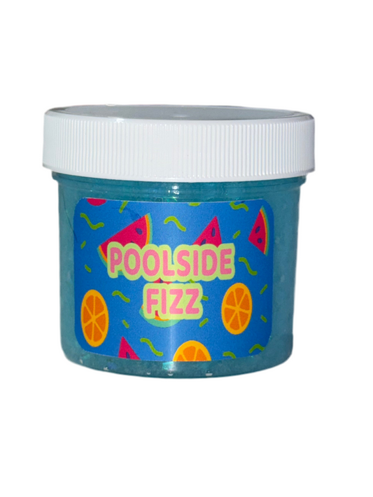 Poolside Fizz Clear Crunchy Slime Mini