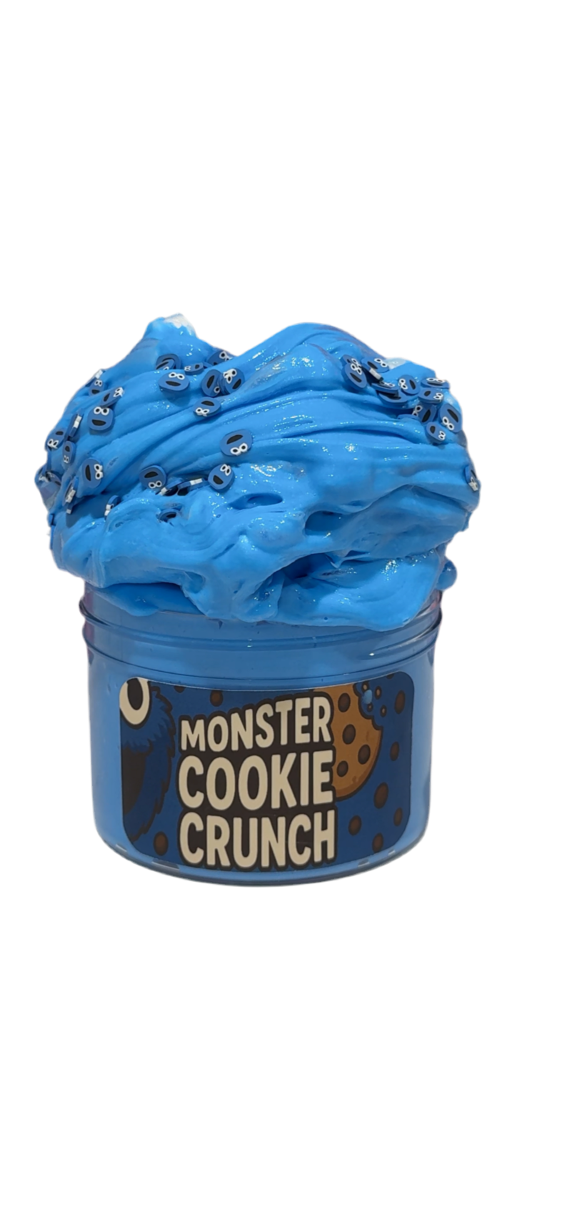 Monster Cookie Crunch Butter Slime – Cookie Scented Slime with Crunchy Add-ins