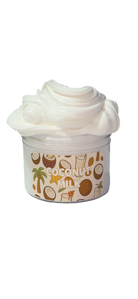 Coconut Milk Butter Slime