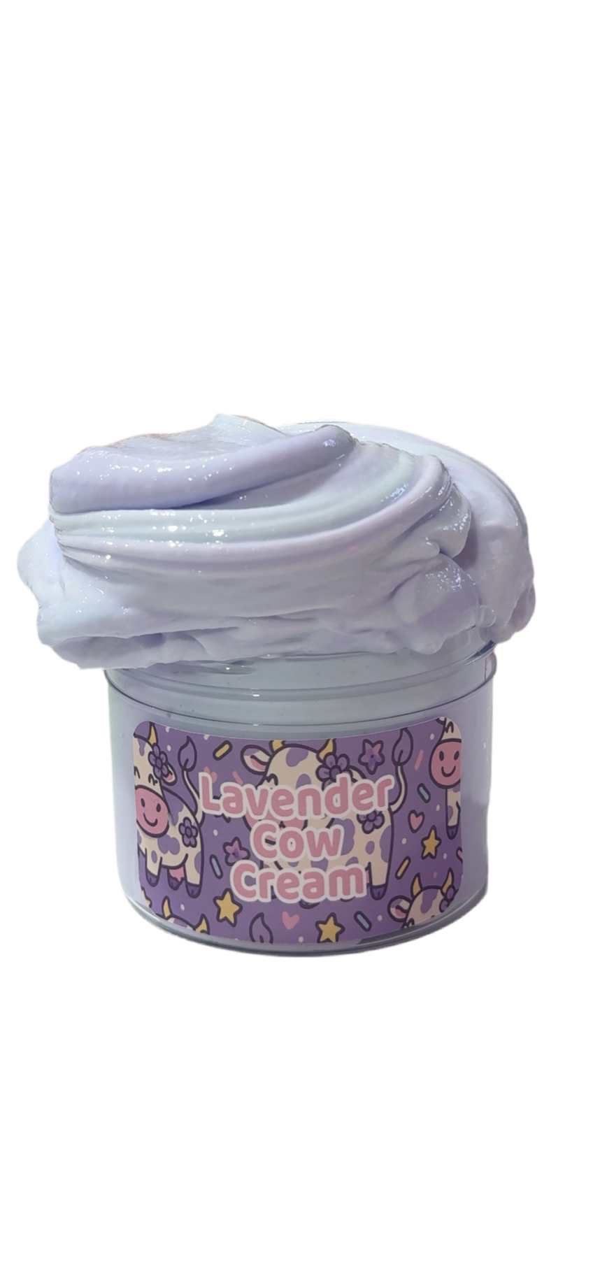 Lavender Cow Cream - Thick & Glossy  Slime