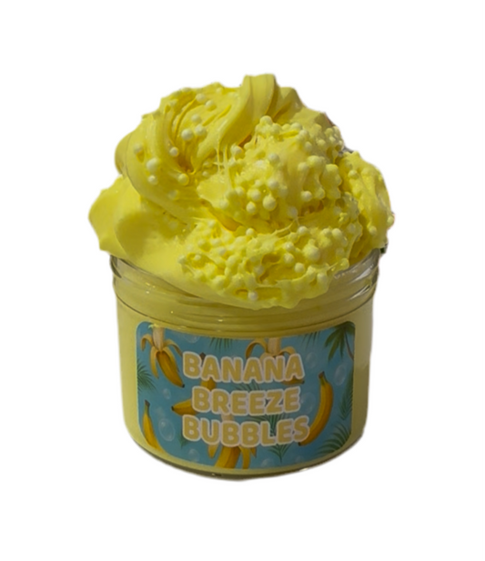 Banana Breeze Bubbles Butter Slime