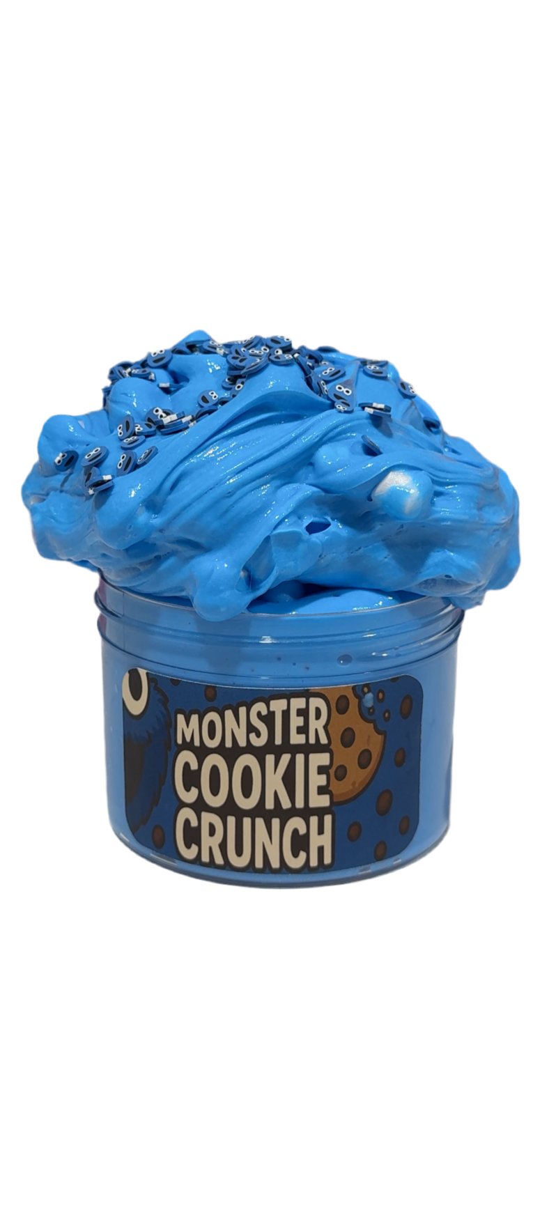 Monster Cookie Crunch Butter Slime – Cookie Scented Slime with Crunchy Add-ins