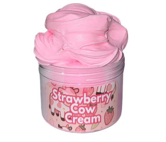 Strawberry Cow Cream - Butter Slime