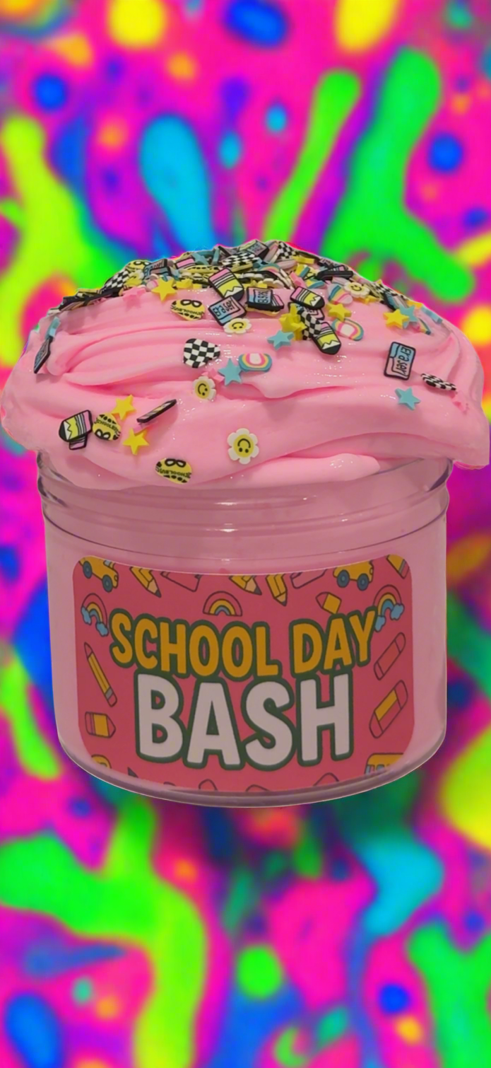School Day Bash (Thick & Glossy Slime – Sweet Candy Scent)