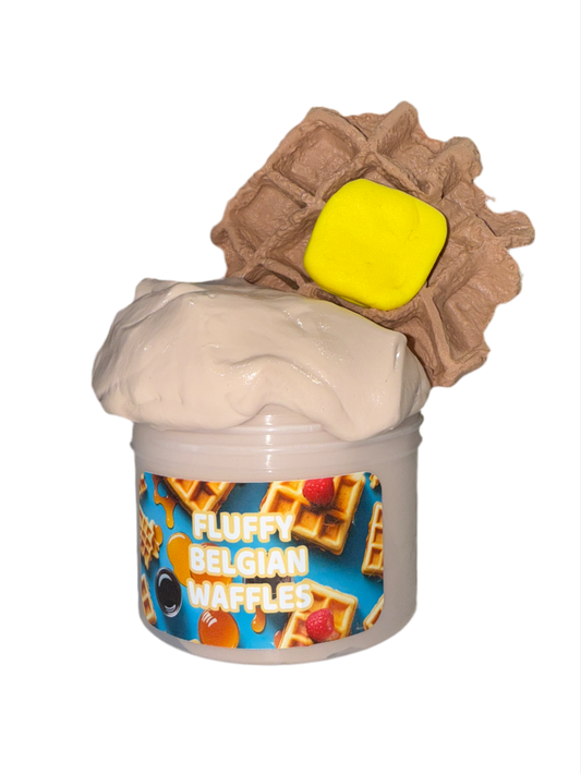 Fluffy Belgian Waffle DIY Butter Slime Kit