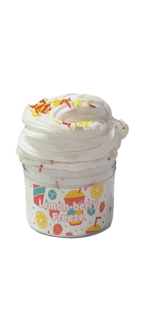 Lemon-Berry Freeze Butter Slime