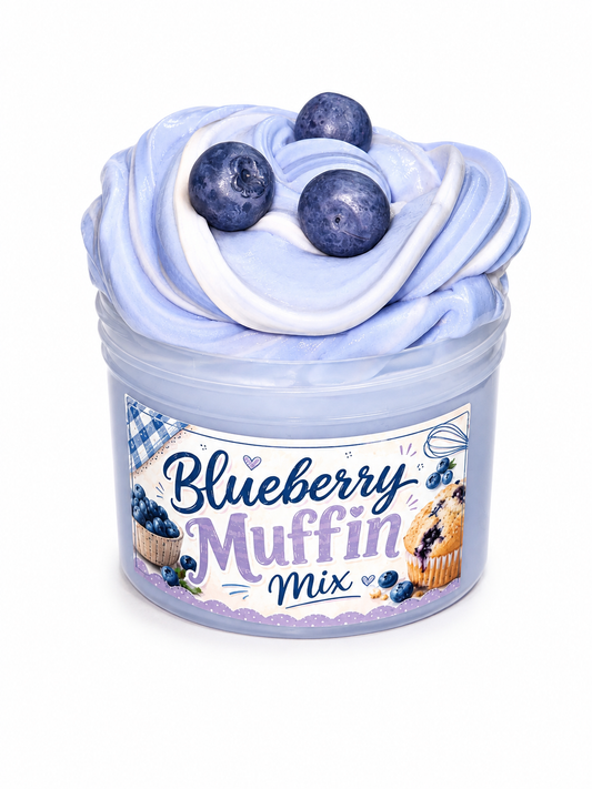 Blueberry Muffin Mix | Butter Slime