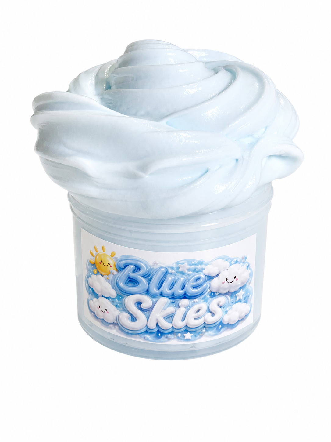 Blue Skies Slime | Butter | 8 oz