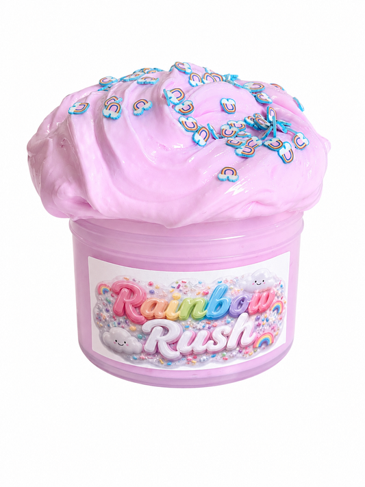 Rainbow Rush Slime | Butter | 8 oz