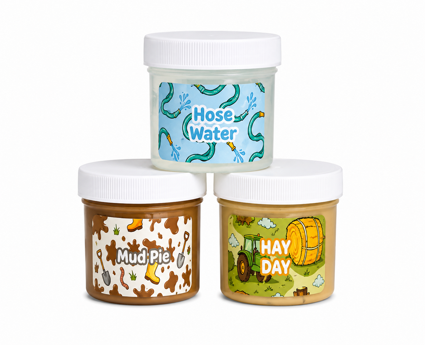 Messy Kids Collection - Mini Butter Slime Bundle