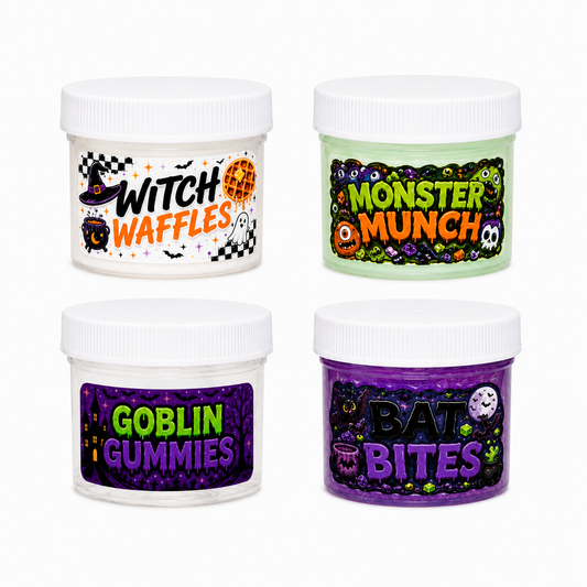 Spooky Favorites Mini Slime Collection - 4pk