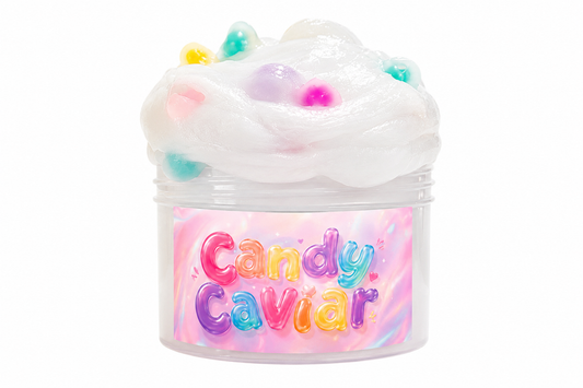 Candy Caviar | Bubble Orb Clear Slime