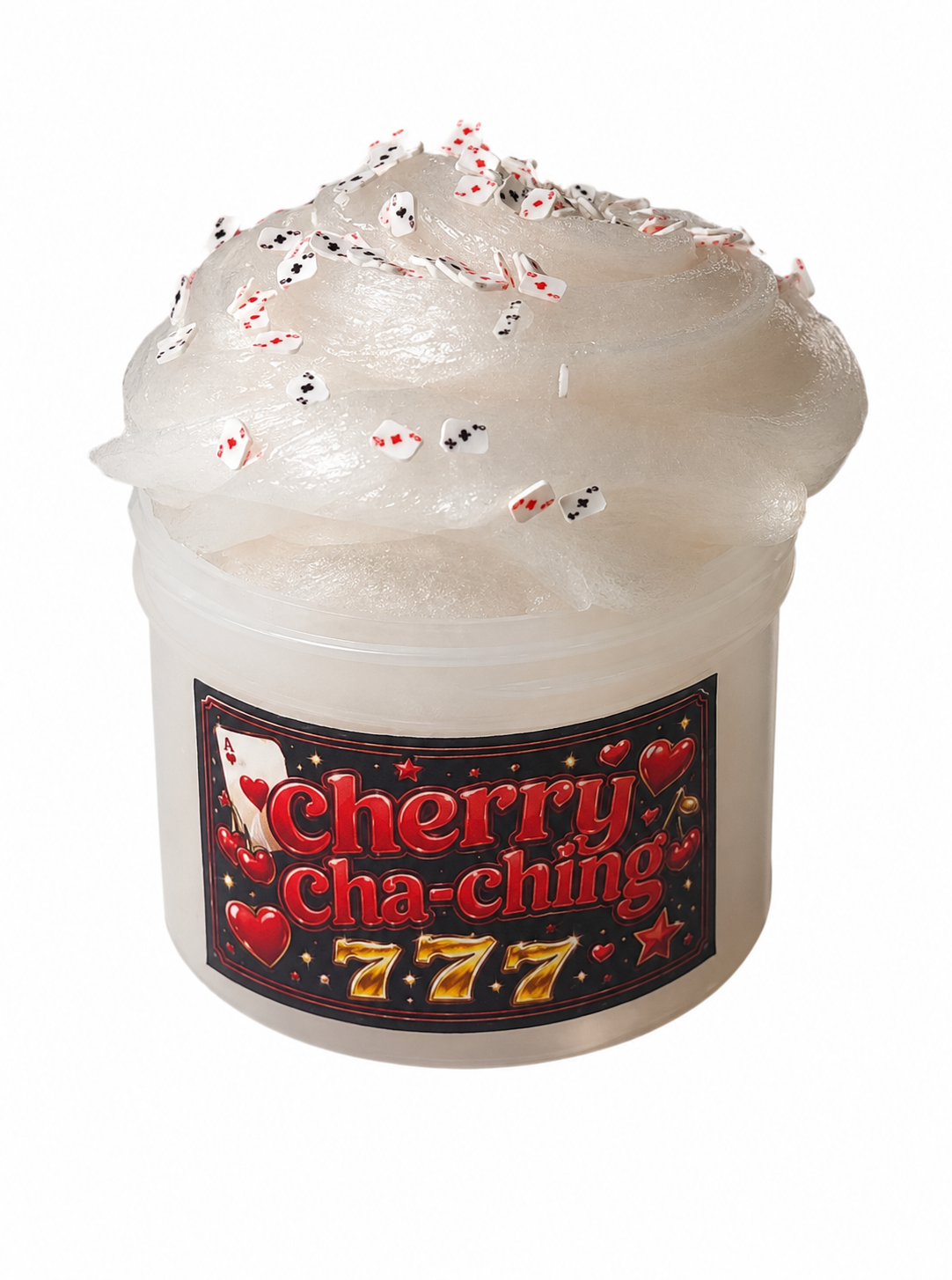 Cherry Cha-Ching | Clear Slime | Cherry Candy