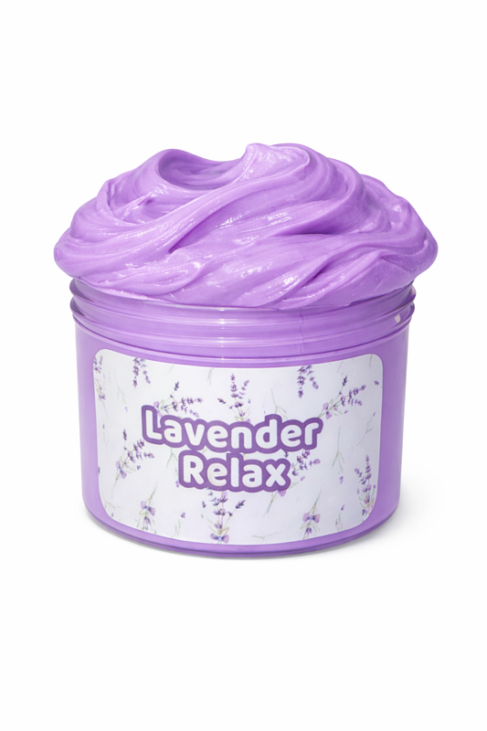 Lavender Relax - Aromatherapy Butter Slime
