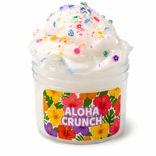Aloha Crunch Thick and Glossy Slime