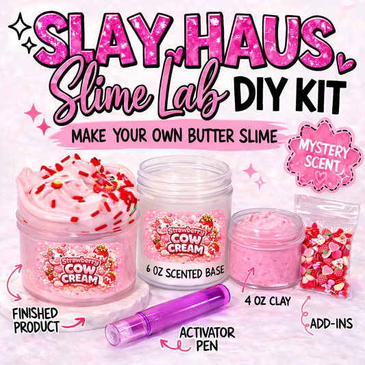 Slay Haus Slime DIY Kit – Mystery Scent Butter Slime