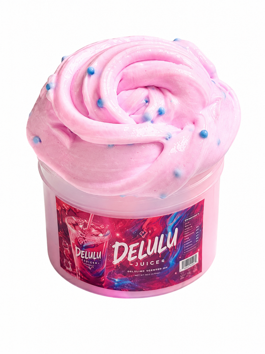 Delulu Juice | Thick & Glossy Slime | Sweet Candy