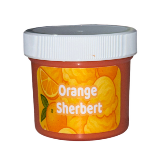 Orange Sherbet Mini Butter Slime
