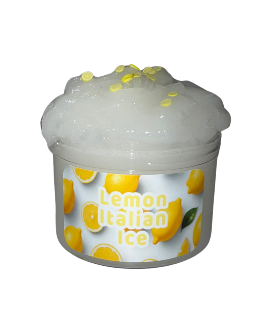 Lemon Italian Ice - Clear Glue Jelly Texture