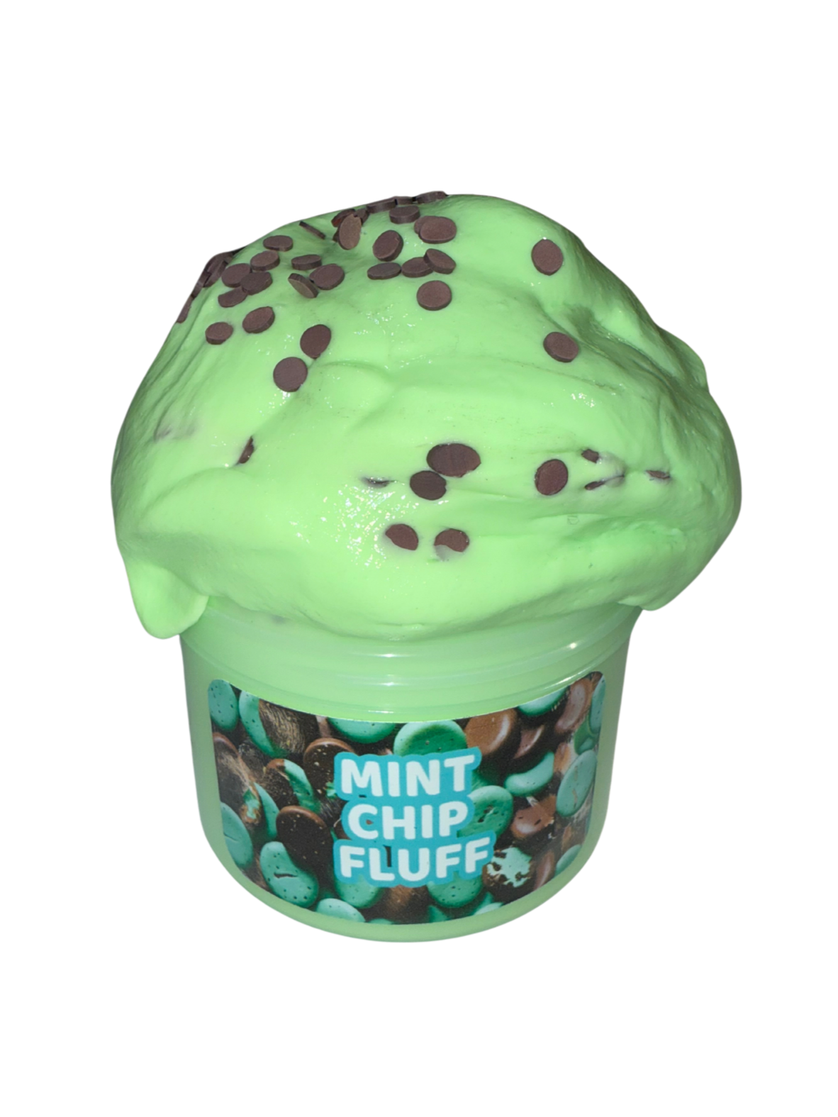 Mint Chip Fluff Butter Slime
