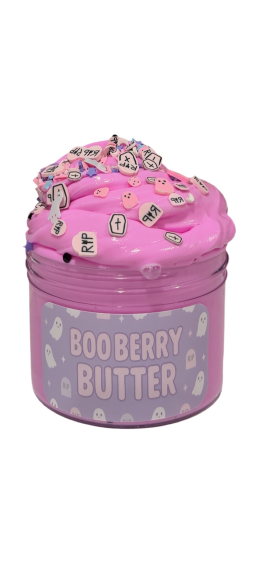 Boo Berry Butter Slime – Halloween Berry Scented Slime with Spooky Sprinkles