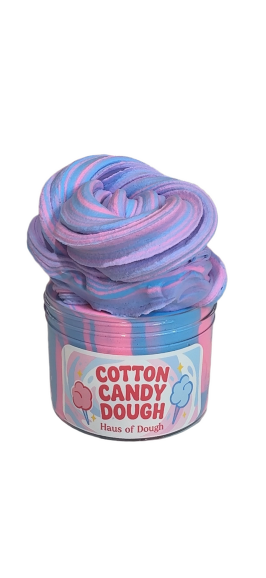 Cotton Candy Dough Slime – Sweet Scented Clay Slime for Stress Relief & ASMR