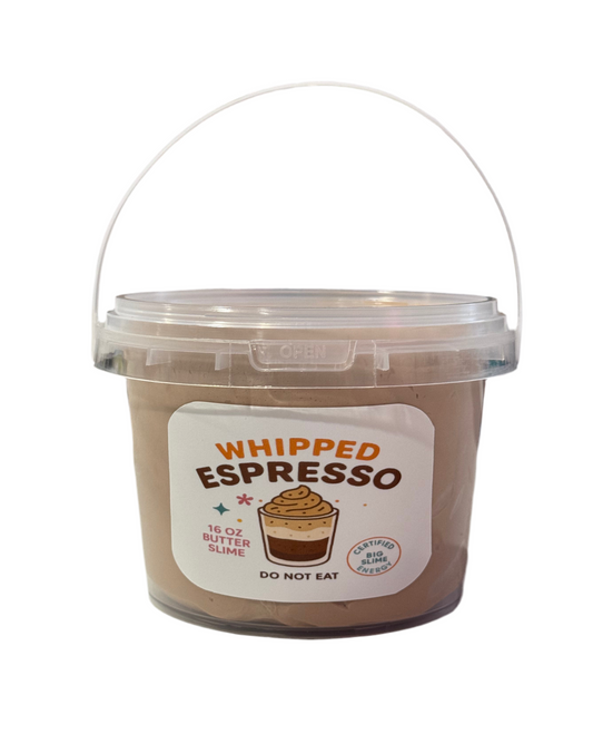 Big Slime Energy Whipped Espresso (16oz Butter Slime – Certified Big Slime Energy)