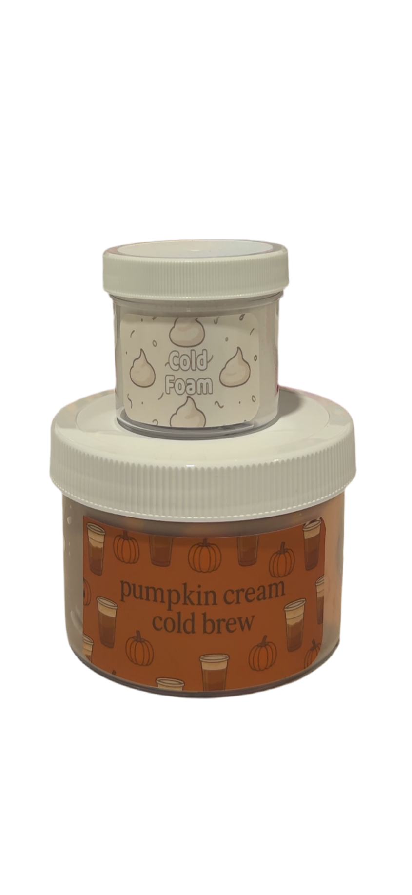 Pumpkin Cream Cold Brew DIY Slime (Butter + Thick Glossy, Pumpkin Cream Scent)