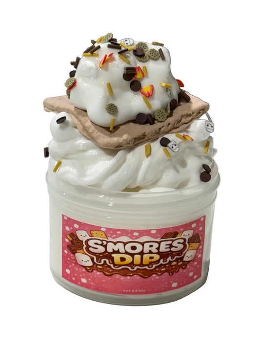 S’mores Dip | Thick & Glossy Slime | S’mores Scent