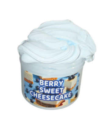 Berry Sweet Cheesecake Glossy Thick Slime