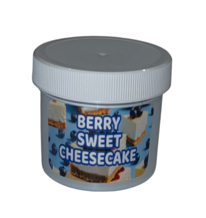 Berry Sweet Cheesecake Glossy Thick Mini Slime